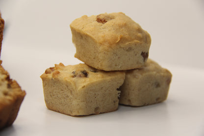 KK's Trinidad Kitchen Coconut Sweet Bread Bites showing texture