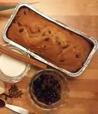 KK's Trinidad Kitchen handcrafted Coconut Sweet Bread loaf