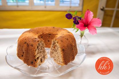 KK's Trinidad Kitchen Coconut Sweet Bread in bundt shape