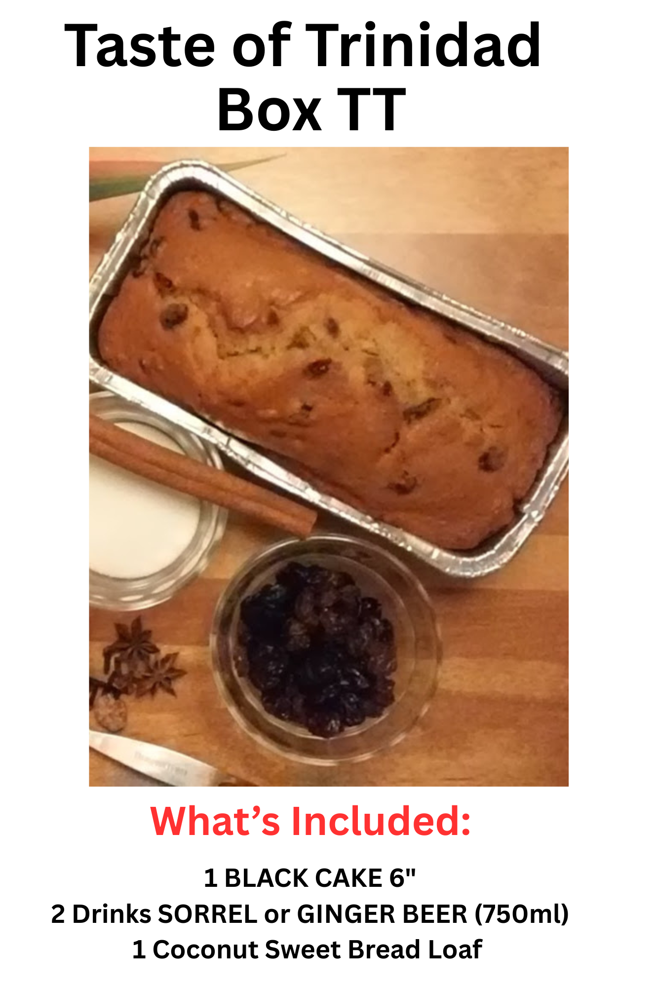KK's Trinidad Kitchen Taste of Trinidad gift box